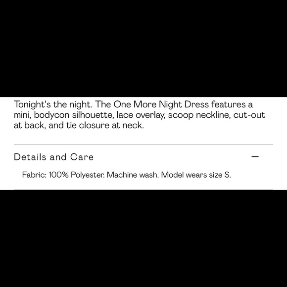 Nasty Gal NWT Eyelash Lace Long Sleeve Dress US 6 - Picture 3 of 7